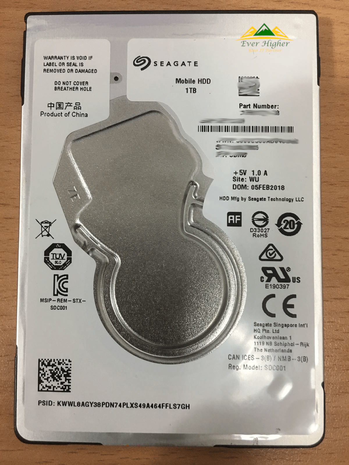 Seagate 1TB Harddisk Data Recovery Service