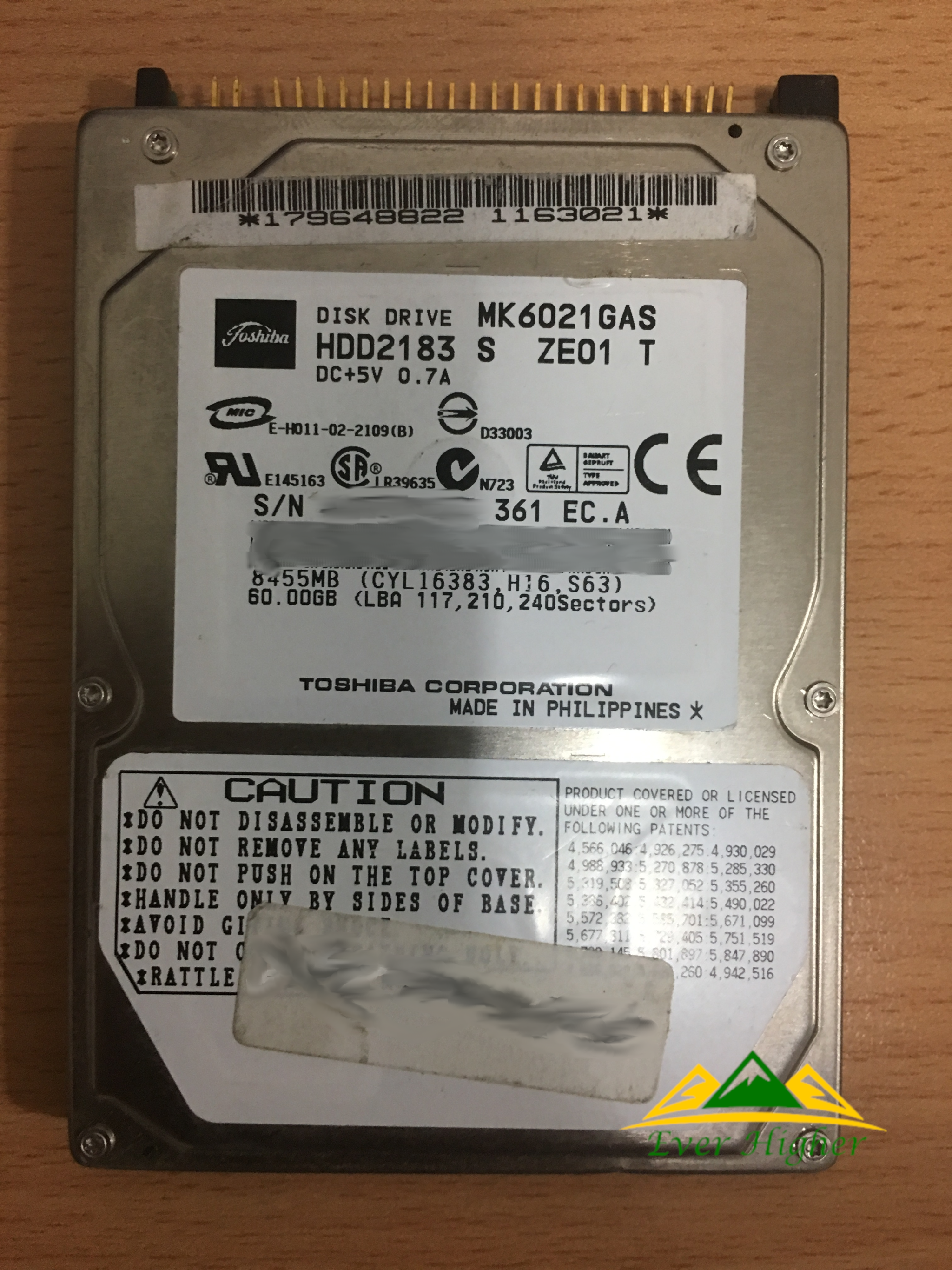 Toshiba 2.5 Portable Hard Disk Data Recovery_Ever Higher In Singapore