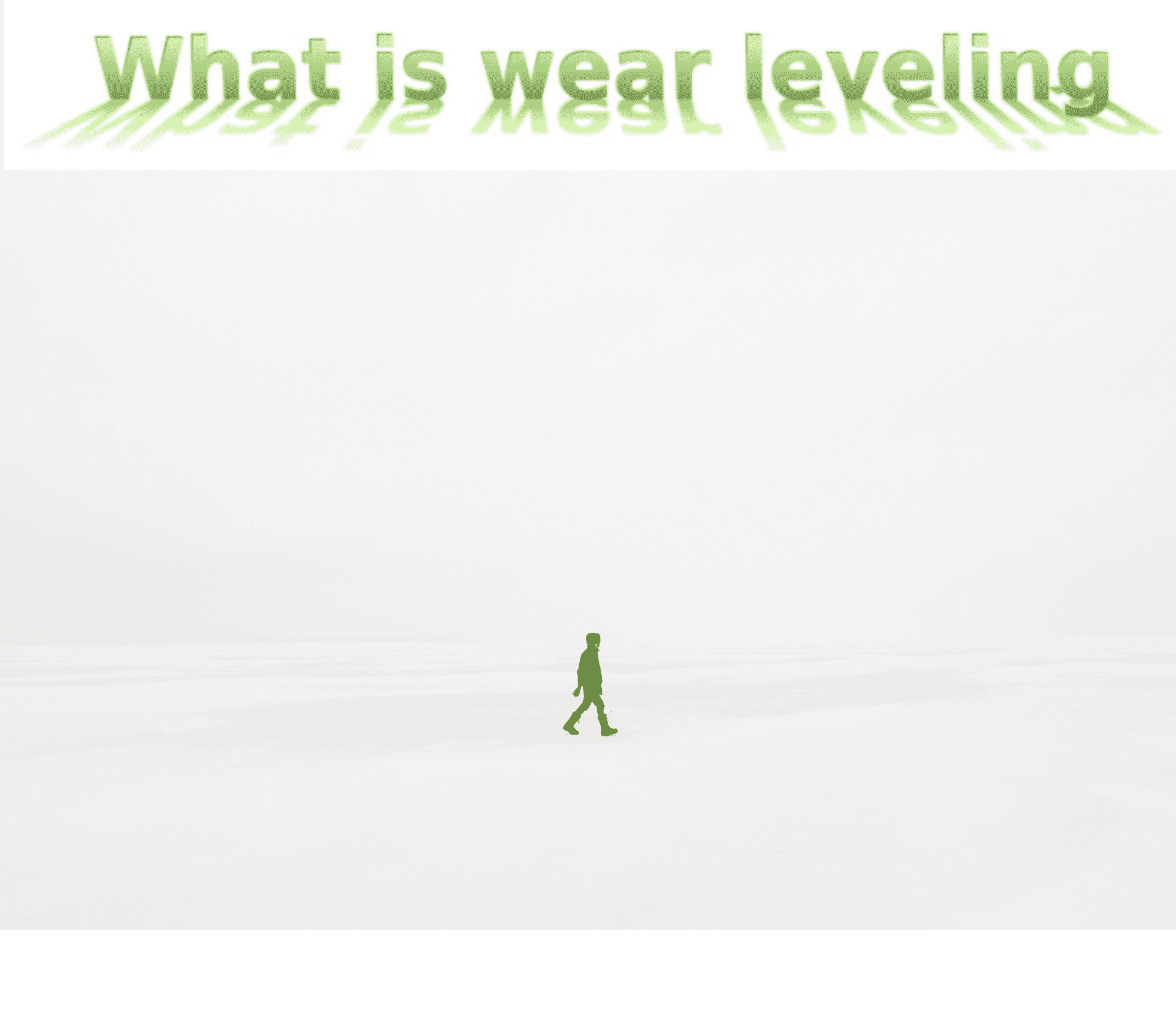 What is wear levelling